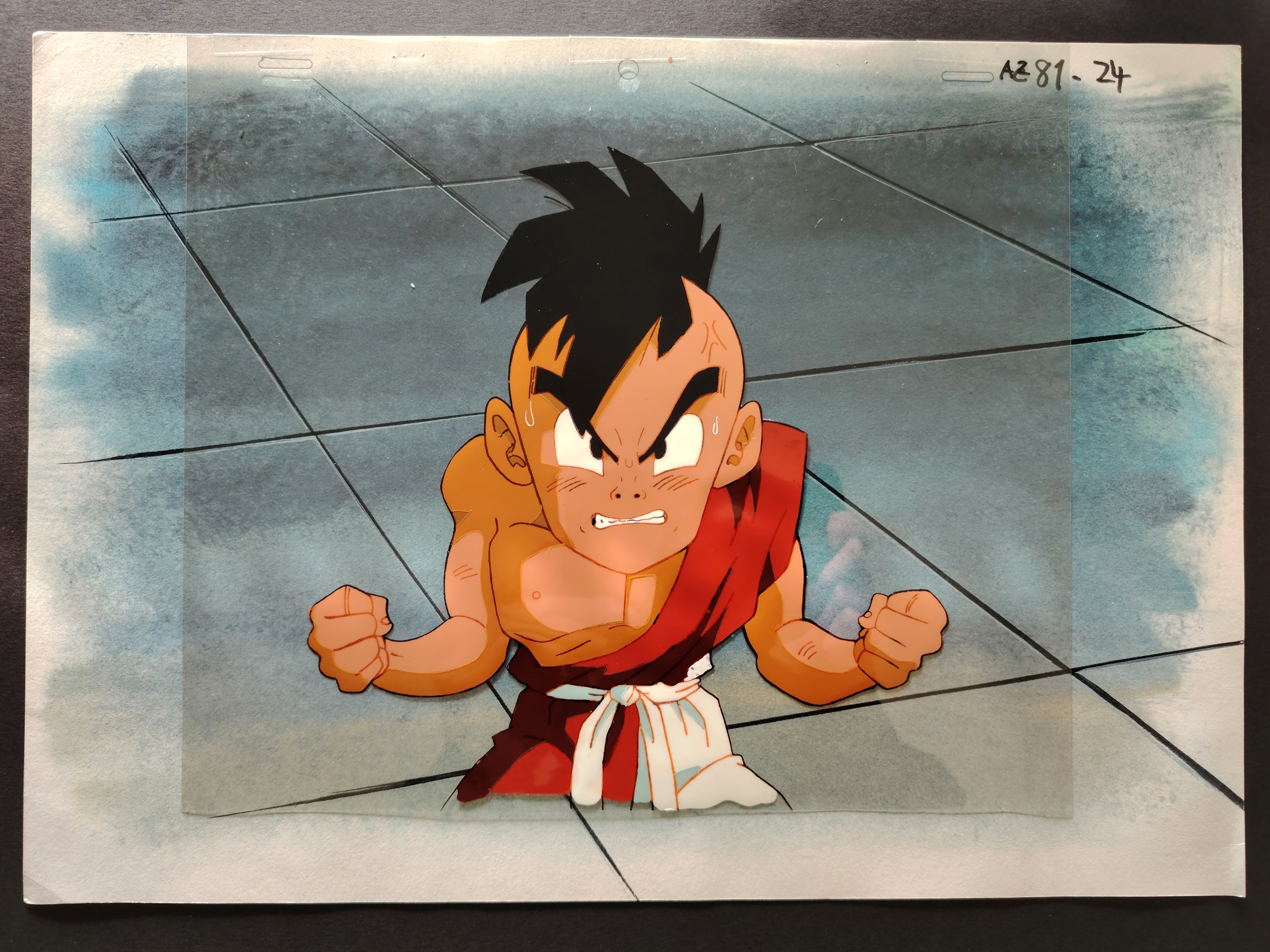 Original Dragon Ball Z Uub cel with background Episode 290 (1996)