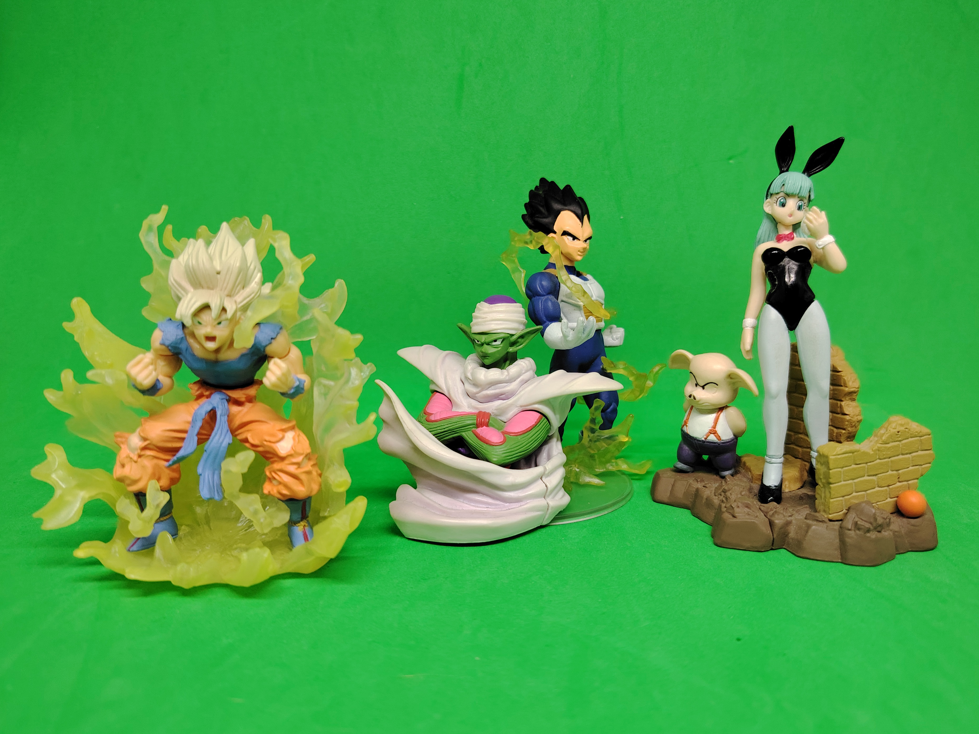 Set of 3 Dragon Ball Z Imagination Figure Part 4 and 10 gashapons