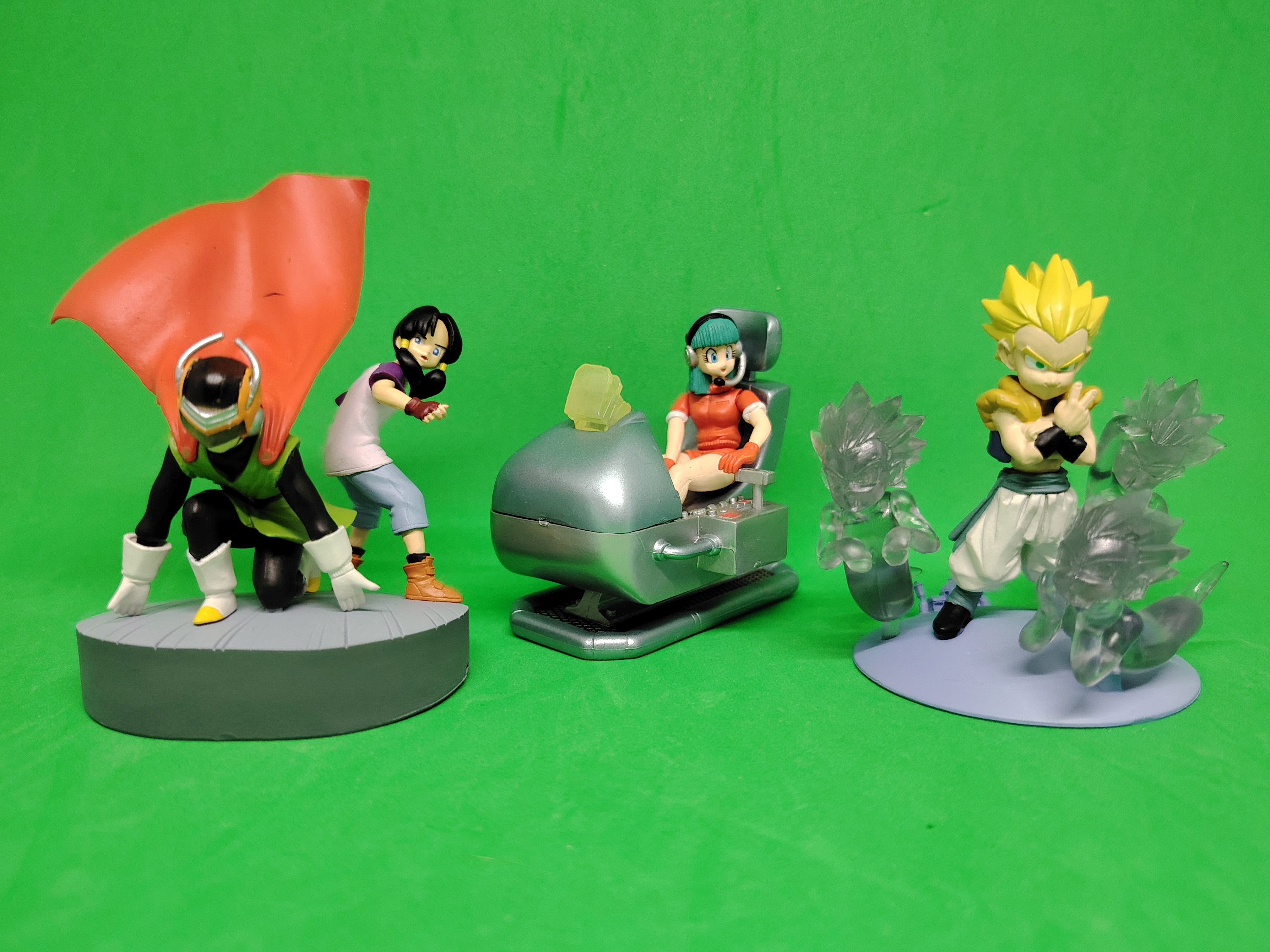Set of 3 Dragon Ball Z Imagination Figure Part 1 and 2 gashapons