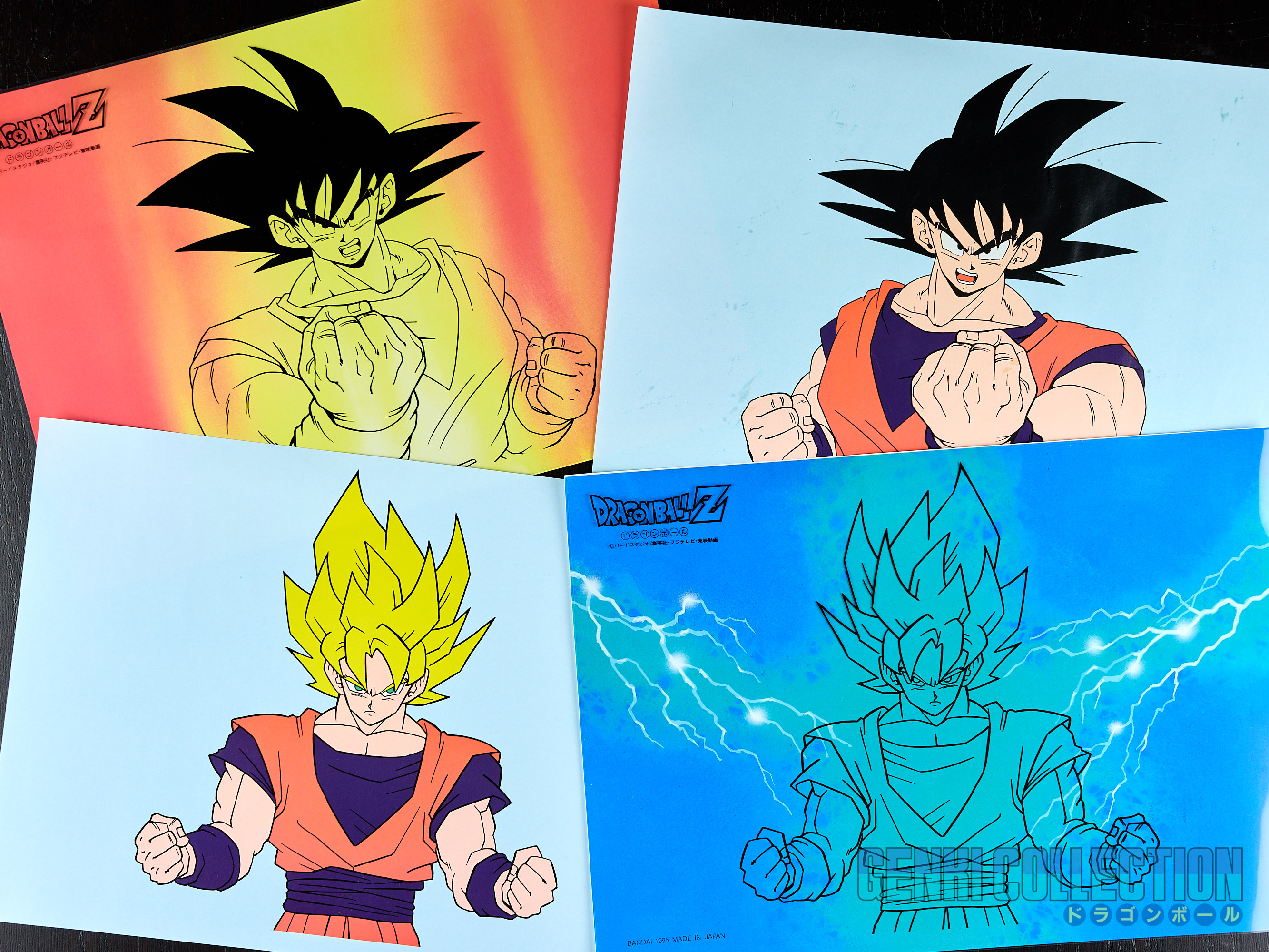 Kit of 2 cels to paint Dragon Ball Z Seruga de Sharanra (1995)
